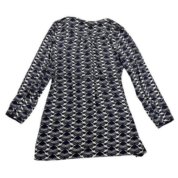 Chico’s Bird Geo Long Sleeve Tunic NWT 2 - Picture 10 of 11